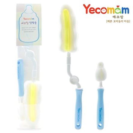  예꼬맘 젖병솔 젖꼭지솔 국내산 프리미엄 스펀지 (9,600원)