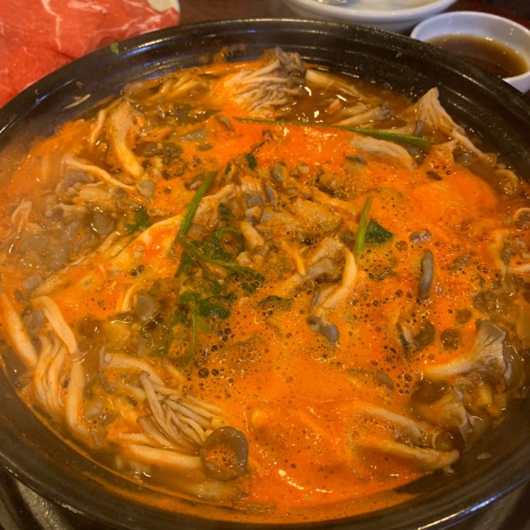 서울 여의도 샤브샤브 맛집 가양칼국수 버섯매운탕 :: 여기는 리얼 찐맛입니다 내돈내산 솔직후기