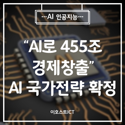 [IT 소식] “AI로 455조 경제 창출”…'AI 국가전략' 확정