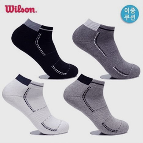  윌슨 남성 이중쿠션파일 스포츠양말 단목 WS19513 (2,500원)