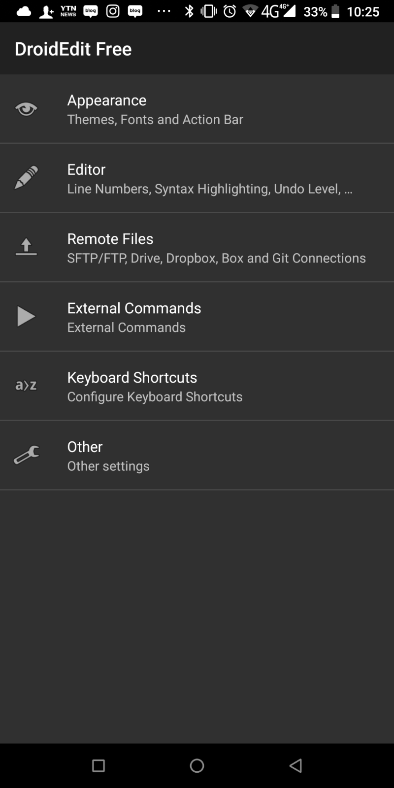 안드로이드용 FTP Client 및 에디터 앱, FtpCafe와 DroidEdit free : 네이버 블로그