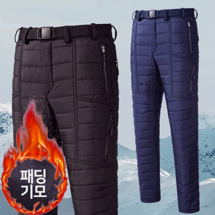  [모니즈] 기모 메이플 패딩 바지 PTL605 (32,900원)
