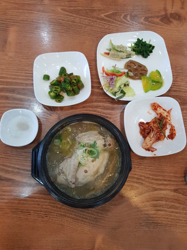  용산동 한방삼계탕 애향 능이오리백숙