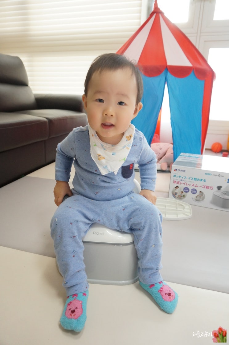  유아변기 릿첼 포티스텝변기 기저귀떼기 배변훈련 시작
