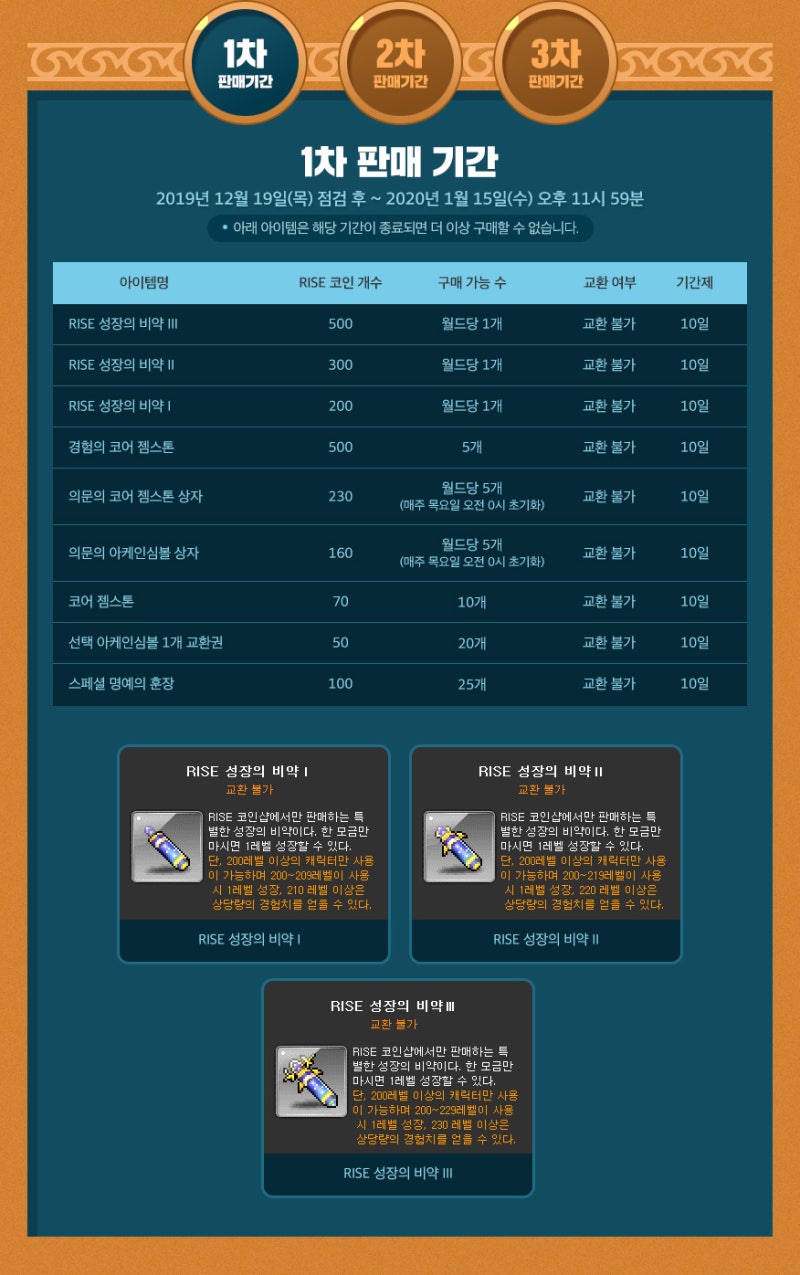 메이플 라이즈 코인샵 / RISE 코인샵 목록 / 메이플 스탬프샵 / 살롱스탬프샵 목록 : 네이버 블로그