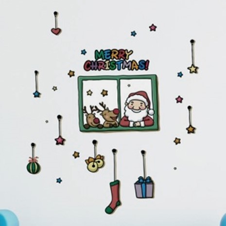  ip263-해피산타크리스마스를기다려_그래픽스티커 (28,000원)
