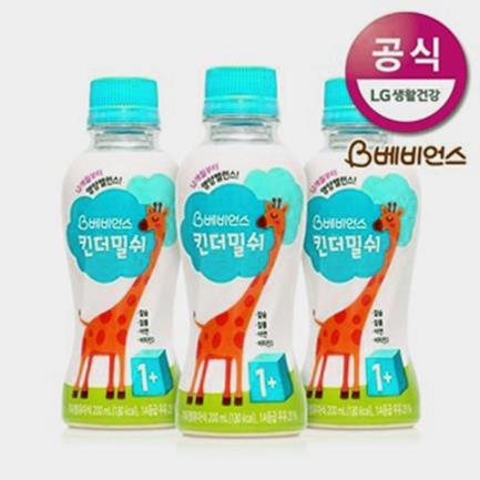  LG생활건강 베비언스 킨더밀쉬 24입200ml (43,500원)