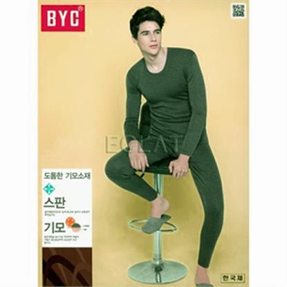  [BYC] 도톰한 소프트 기모 스판 남성 내복 세트 BYL9201 (49,800원)