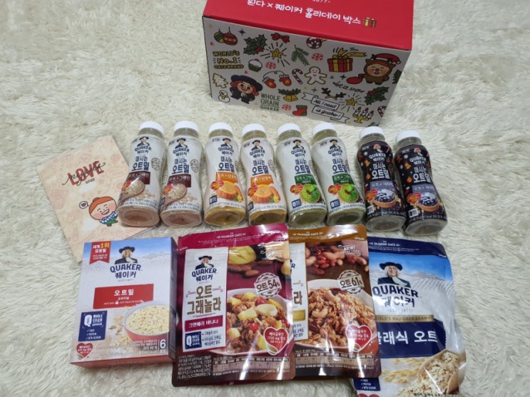  [퀘이커] 맛있는 오트그래놀라, 식품도 섭렵한 된다박스