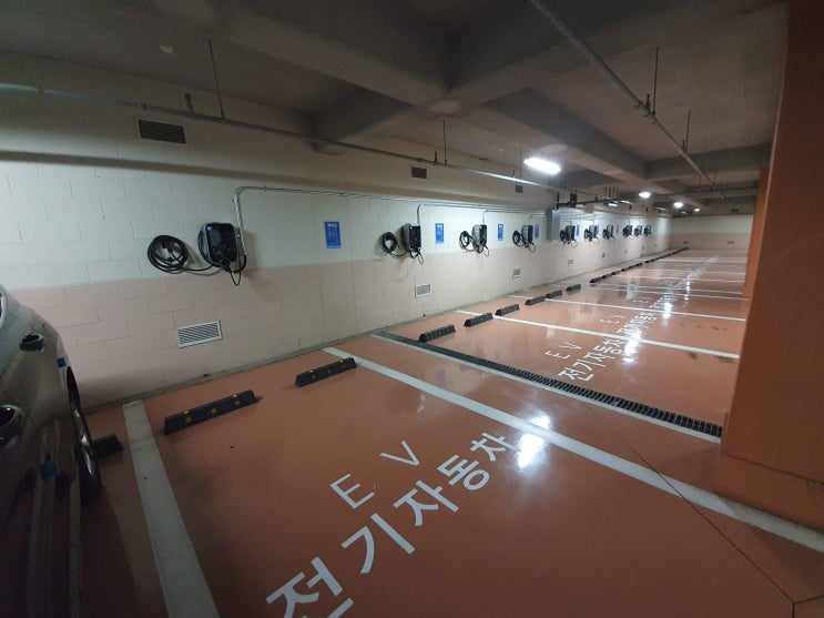  테슬라 모델s 집 밥 설치 완료