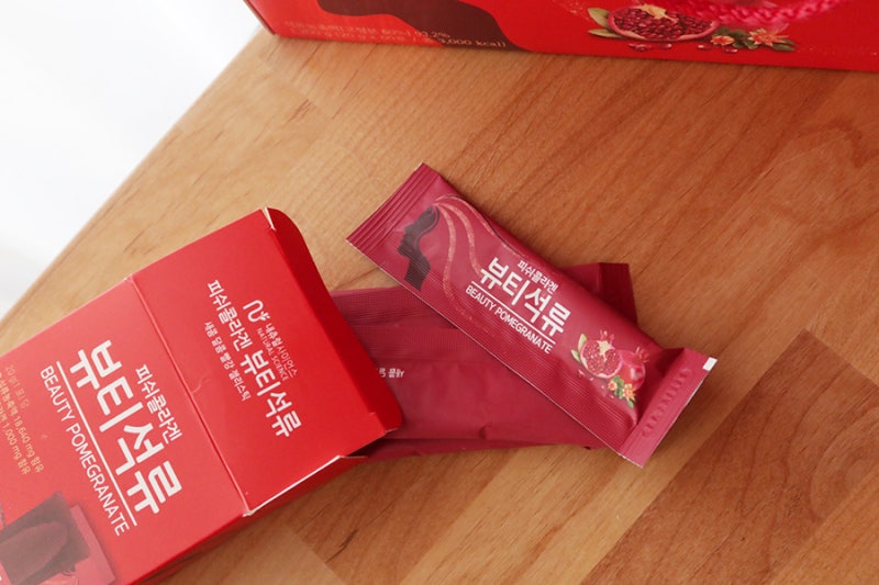 맛있는 신 피쉬 콜라겐 추천 미용 석류 레드 젤리 스틱!