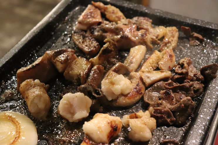  홍대곱창맛집 도누리오빠곱창에서 소곱창무한리필