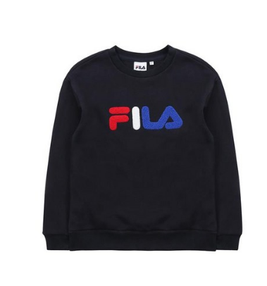  휠라 캔디 맨투맨 네이비 FLD183CDM011NVY