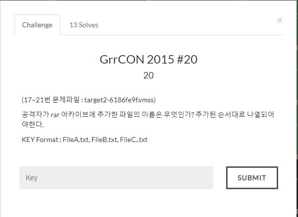  [CTF]Grrcon 2015 디지털포렌식(메모리포렌식)-20