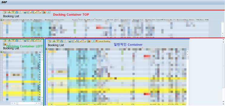  SAP ABAP ALV Container 와 Docking Container