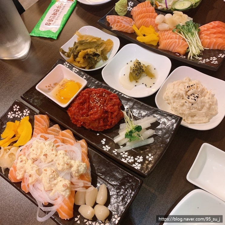  광주맛집, 연어&육회&육사시미 문흥동 연우!!