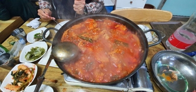  맛고을 닭도리탕 - 청주 분평동 []