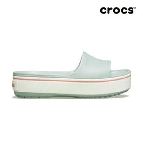 공용 CROCBAND PLATFORM SLIDE LGY (19SUSS205631) (24,610원)