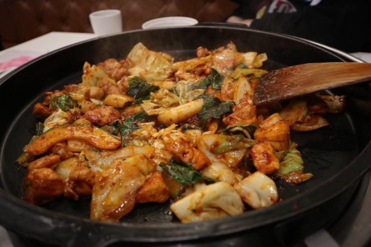 [미취닭]인천 논현동 닭갈비 맛집/라피에스타 맛집/미취닭갈비