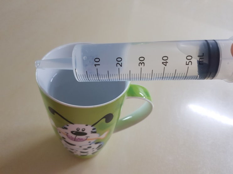  생리식염수 코세척 방법