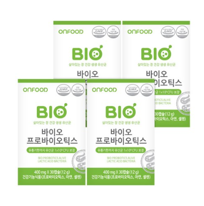  최저가 내일배송   온푸드 바이오 프로바이오틱스   [32,200원]