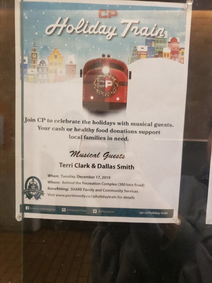 [캐나다 이벤트]크리스마스 열차 CP Hollyday Train