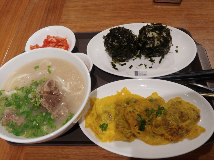  하남에서 아기와점심-스타필드 면주방, 갈비국수