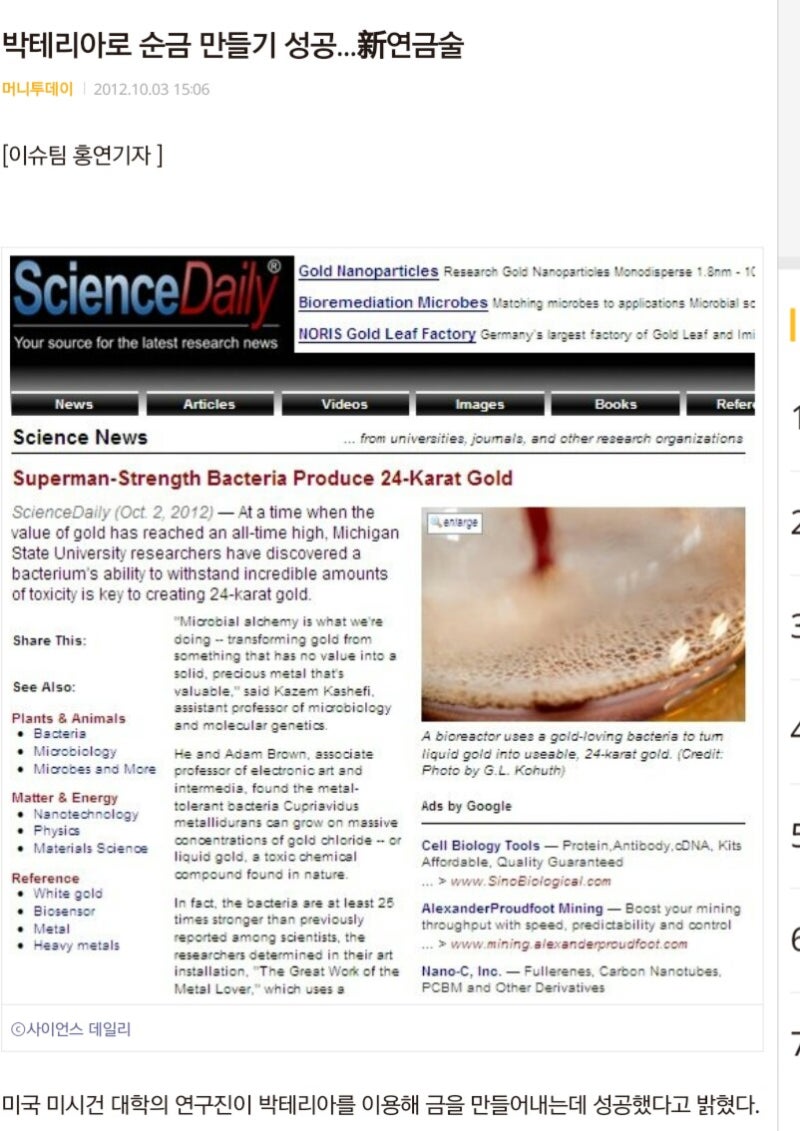 금GOLD, 인공제조기술&블록체인-1] 미국의 연금술🎭 : 네이버 블로그
