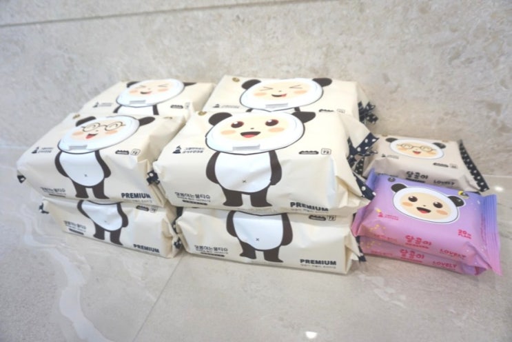  안전하고 도톰한 아기 물티슈 달곰이 사용 후기!