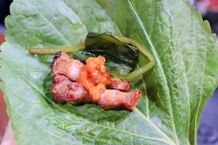 광교 삼겹살 해와담 자꾸만 생각나는 제주 흑돼지 맛!!