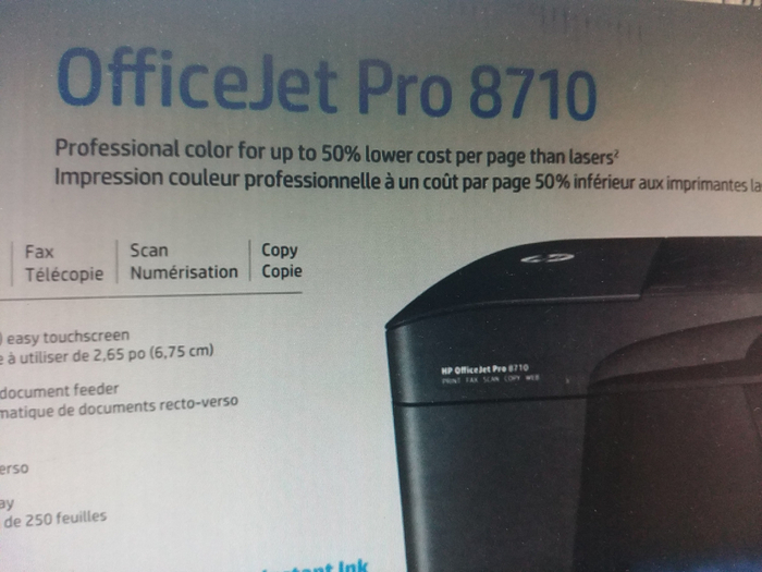 HP OFFICEJET PRO 8710 프린터판매(안산 단원구 초지동 )