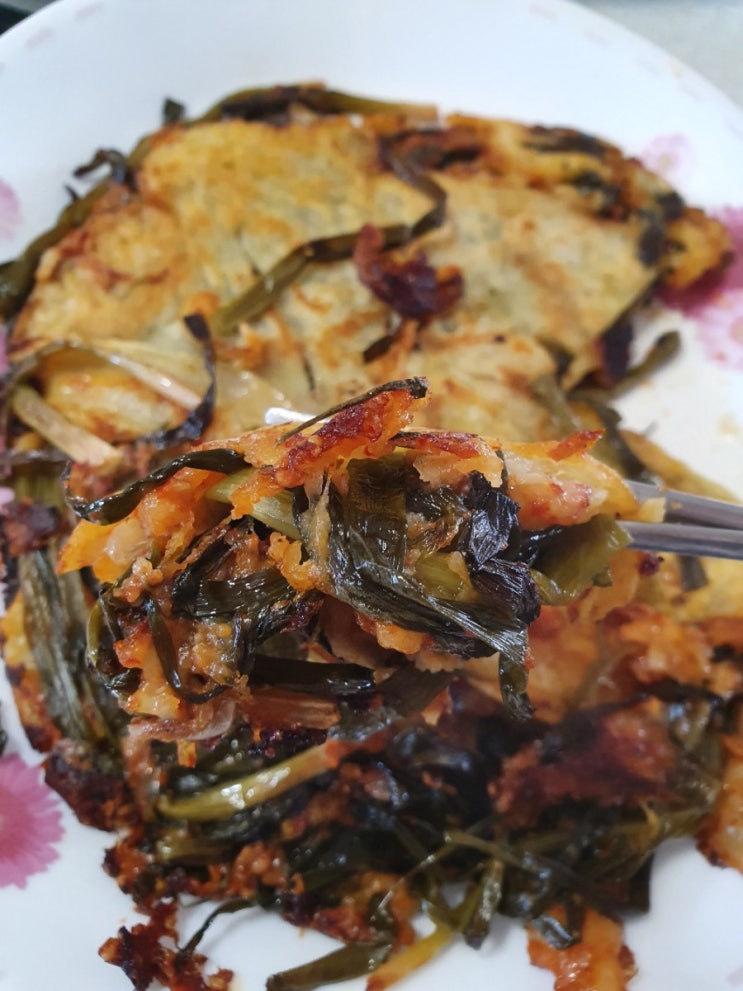  수미네반찬 파김치전 푹익은 파김치 요리하기
