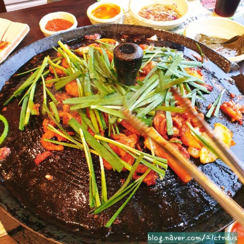  장안동 오리코스요리 맛집 : 신토불이 장안직영점에서 -