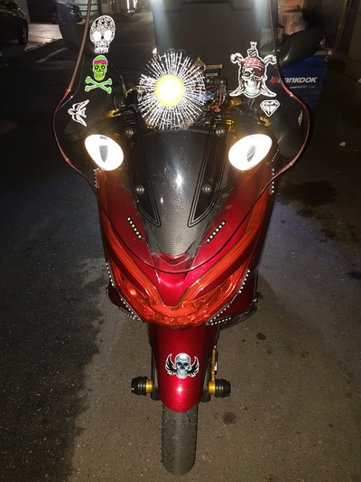  보문동 오토바이출장수리 pcx125타이어펑크수리