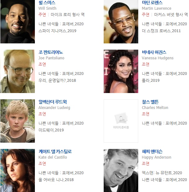 2020년 1월 기대 외국영화 나쁜녀석들 포에버 윌스미스 마틴로렌스