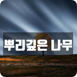 뿌리깊은 나무가 되자 뿌리깊은 나무가 되자