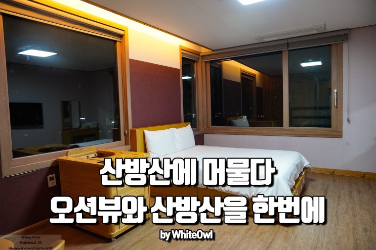  산방산펜션 산방산에 머물다에서 즐기는 오션뷰