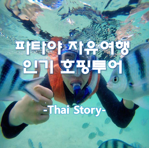  파타야 자유여행 인기 산호섬 호핑투어