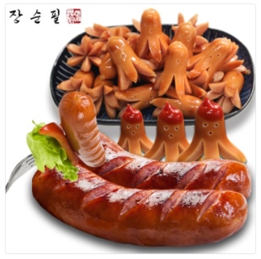  [만개의레시피] 장순필 문어비엔나소시지 3봉 + 장순필 스모크소시지 앤 체다치즈소시지 3팩