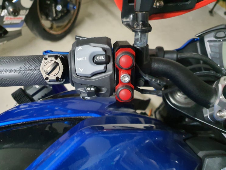 GSX-S750 2019 - 안개등 장착 002