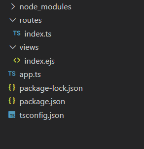 [TypeScript] TypeScript로 Node.js express서버 구축하기