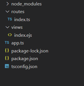  [TypeScript] TypeScript로 Node.js express서버 구축하기