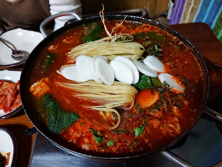 천안 사직동/중앙시장 '나정식당' 소곱창전골