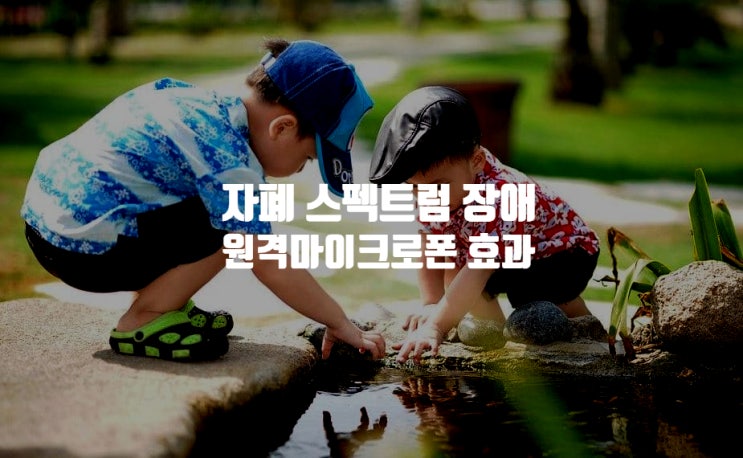  자폐 스펙트럼 장애 어린이 난청