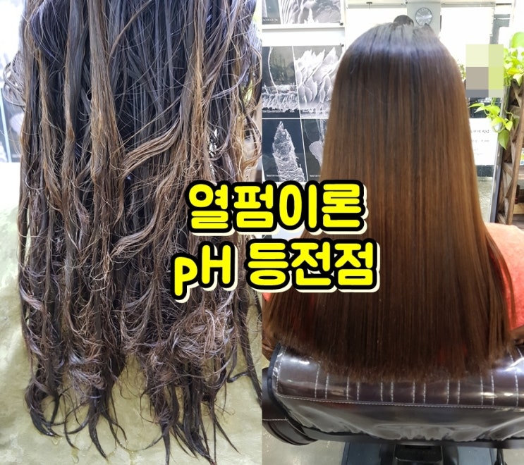  [열펌이론] 모발 등전점과 pH 뜻, 산성 vs 알칼리 차이점 비교