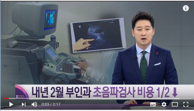 건강보험 확대…내년 2월부터 부인과 초음파 비용 1/2 줄어 / KBS뉴스 건강보험 확대…내년 2월부터 부인과 초음파 비용 1/2 줄어 / KBS뉴스