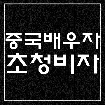  중국 C-3-1 단기비자와 F-1-5 장인 장모의 방문동거