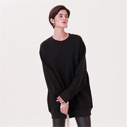  UNISEX OVER FIT LOGO EMBROIDERY MTM BLACK (70,560원)