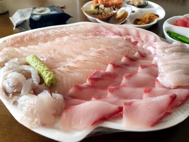  HN원주어시장 마린보이 대방어 분할판매 활어 회 맛집
