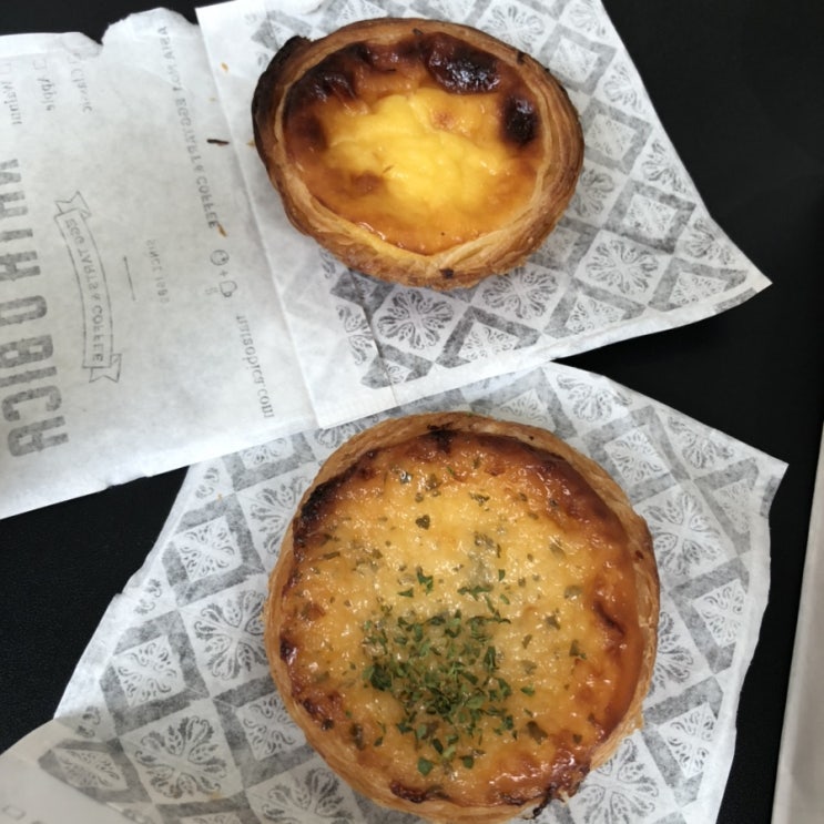  나따오비까 NATA O BICA _ 신사동 가로수길 에그타르트 맛집 카페 :: 내돈내먹 후기